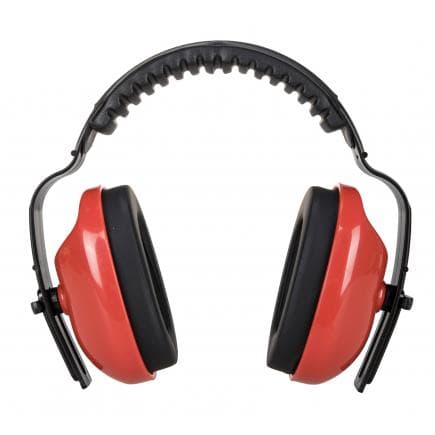 PORTWEST PW48RER - Casque anti-bruit Classic plus, rouge