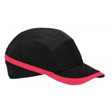 PORTWEST PW69BKR - Casquette anti-heurt aérée, noir
