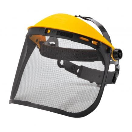 PORTWEST PW93BKR - Serre-tête avec écran grillagé, noir