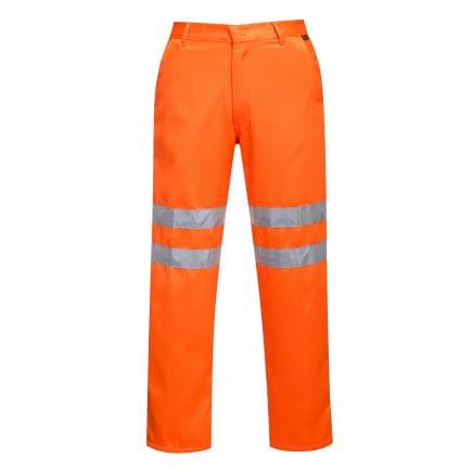 PORTWEST RT45ORR5XL - Pantalon Hi-Vis poly-coton RIS, orange