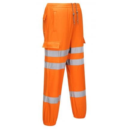 PORTWEST RT48ORRXL - Pantalon Jogging haute visibilité, orange