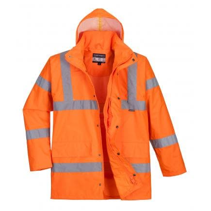 PORTWEST RT60ORRXL - Parka respirante Hi-Vis, orange