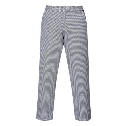 PORTWEST S068HTRXS - Pantalon cuisine harrow, pied de poule