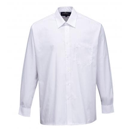 PORTWEST S103WHR155 - S103 Chemise classique m/l, blanc