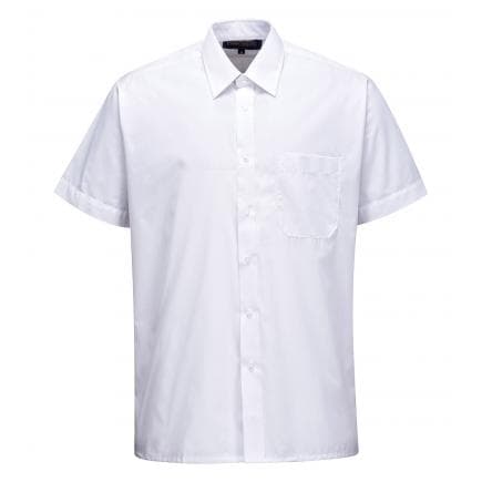 PORTWEST S104WHR190 - S104 Chemise classique m/c, blanc