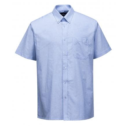 PORTWEST S108BLU140 - S108 Chemise Oxford m/c, bleu