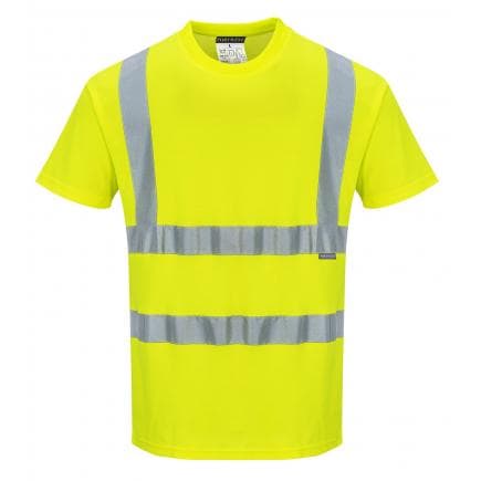PORTWEST S170YERM - T-shirt Hi-Vis mc coton comfort, jaune