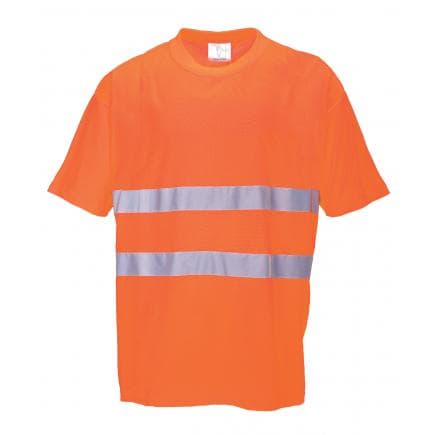 PORTWEST S172ORRL - Tee-shirt confort coton, orange