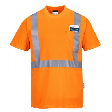 PORTWEST S190ORR5XL - T-shirt Hi-Vis pocket, orange