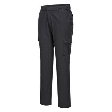 PORTWEST S231BKS34 - Pantalon Combat slim stretch, noir short