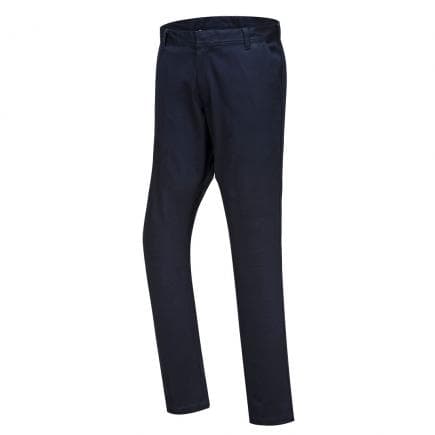 PORTWEST S232DNS40 - Pantalon chino strech coupe slim, marine foncé sho