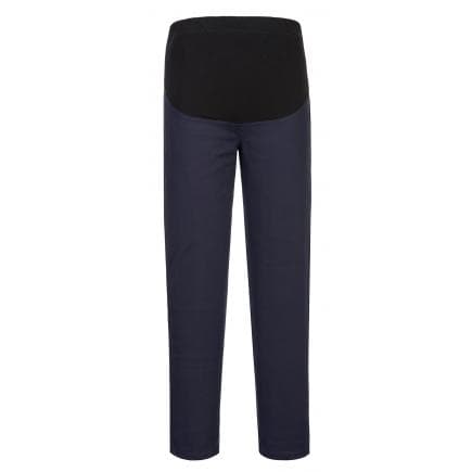 PORTWEST S234DNRM - Pantalon stretch maternité, marine foncé