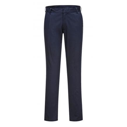 PORTWEST S235DNR28 - Pantalon femme chino slim, marine foncé