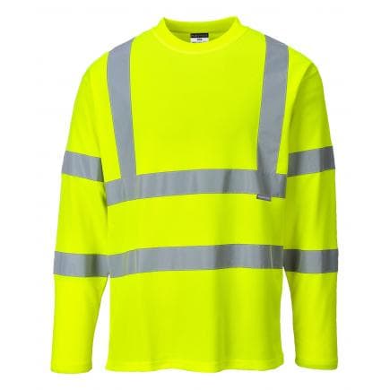 PORTWEST S278YERL - T-shirt Hi-Vis manches longues, jaune