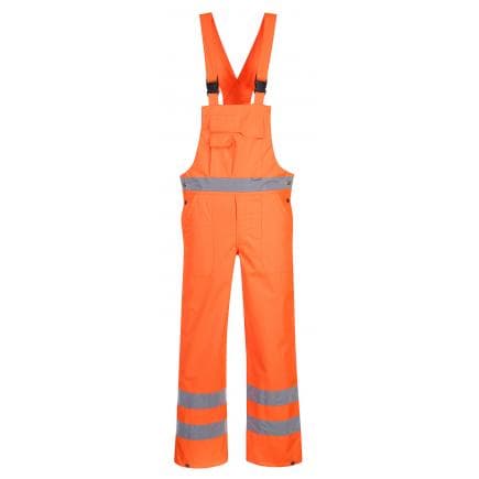 PORTWEST S388ORRXXL - Cotte à bretelles Hi-Vis non doublée, orange