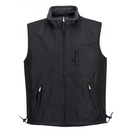 PORTWEST S418BKRXL - Bodywarmer rs reversible, noir