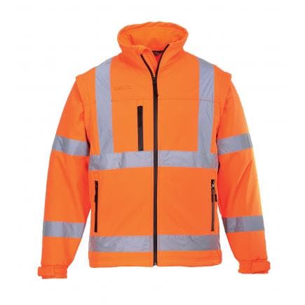 PORTWEST S428ORRXL - Blouson Hi-Vis Softshell (3 couches), orange