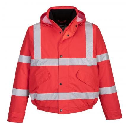 PORTWEST S463RERXL - Blouson Hi-Vis, rouge