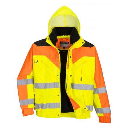PORTWEST S464YERL - Blouson Contrast Plus, jaune