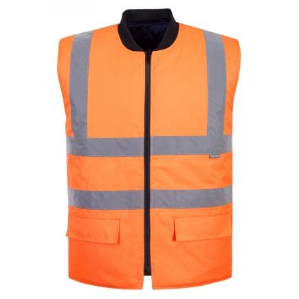 PORTWEST S469ORRL - Gilet HV réversible, orange