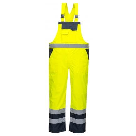 PORTWEST S488YNRL - Cotte contrast non-doublée, jaune/marine
