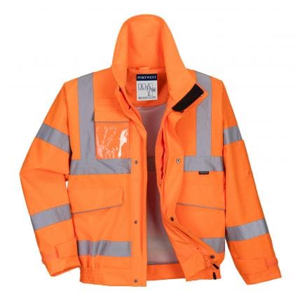 PORTWEST S591ORRS - Blouson Bomber Extrême, orange