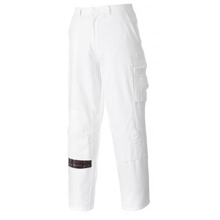 PORTWEST S817WHRL - Pantalon peintre, blanc