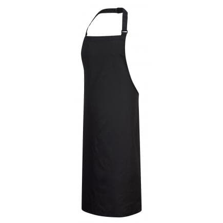 PORTWEST S841BKR - Tablier à bavette polycoton, noir