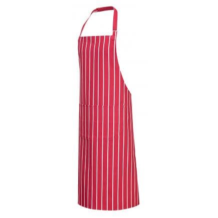 PORTWEST S855RER - Tablier bavette avec poche, rouge