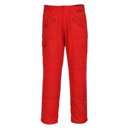 PORTWEST S887RER32 - Pantalon Action, rouge