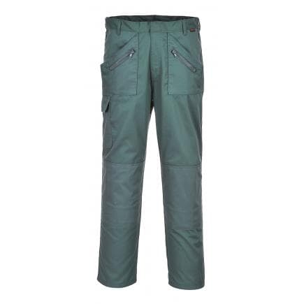 PORTWEST S887SPR34 - Pantalon Action, vert sapin