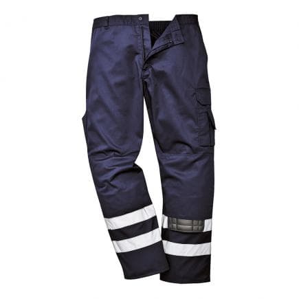 PORTWEST S917NATS - Pantalon Iona de sécurité, marine tall