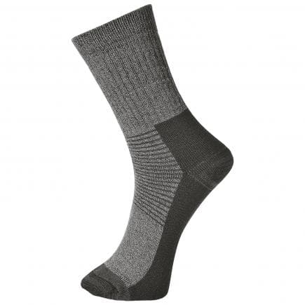 PORTWEST SK11GRR44-48 - Chaussettes thermiques, gris