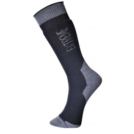 PORTWEST SK18BKR39-43 - Chaussette froid Extreme, noir