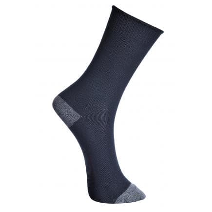 PORTWEST SK20BKR39-43 - Chaussettes Modaflame, noir