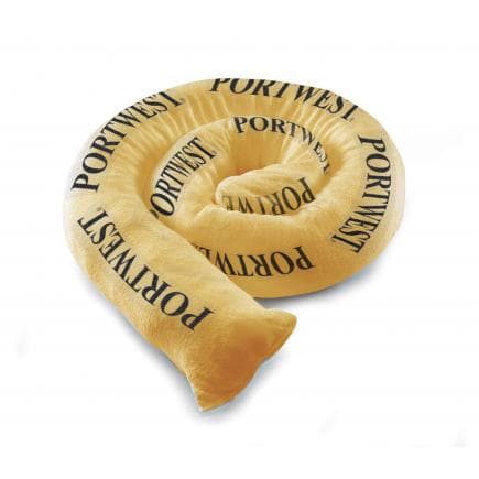 PORTWEST SM70YER - Boudin absorbant produits chimiques, jaune