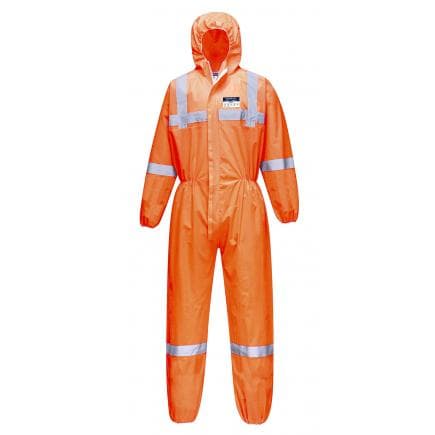 PORTWEST ST36ORRL - Combinaison sms vis tex type 5/6, orange