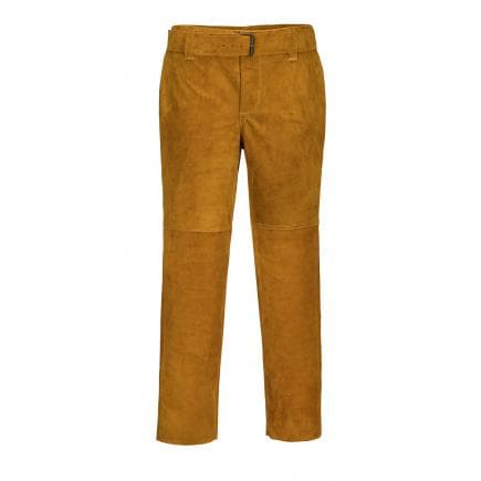 PORTWEST SW31TARS - Pantalon de soudage en cuir, bronze