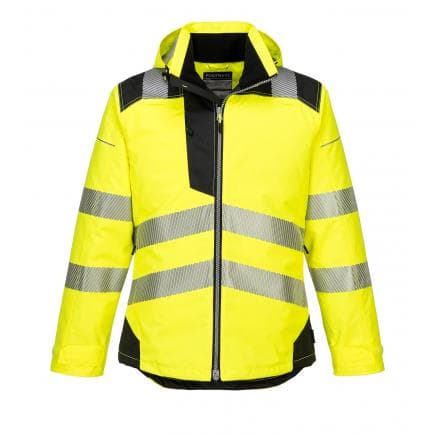 PORTWEST T400YBRXL - Parka HV PW3, jaune/noir