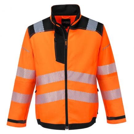 PORTWEST T500OBRL - Veste HV PW3, orange/noir