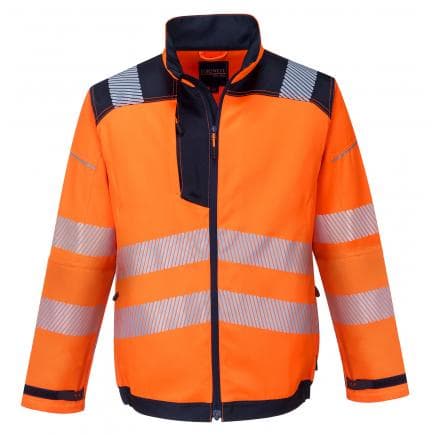 PORTWEST T500ONRL - Veste HV PW3, orange/marine