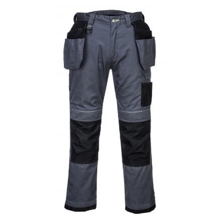 PORTWEST T602ZBR34 - Pantalon Holster PW3, gris zoom/noir