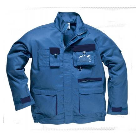 PORTWEST TX10RBRXL - Blouson Texo Contrast, bleu royal