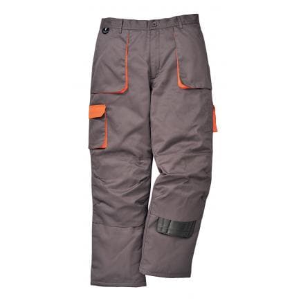 PORTWEST TX16GRRM - Pantalon Texo Contrasté matelassé, gris
