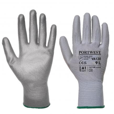 PORTWEST VA120G7RM - Gant enduit PU, gris