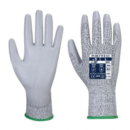 PORTWEST VA310W7RM - Gant Flexo Grip nitrile, blanc/gris