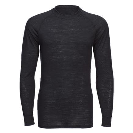 PORTWEST B183BKRXL - T-shirt à manches longues en laine mérinos noir