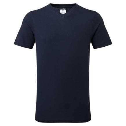 PORTWEST B197NARXL - T-shirt col V en coton marine