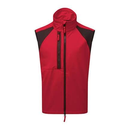 PORTWEST CD876DRRXL - Gilet Softshell WX2 (2L) rouge foncé