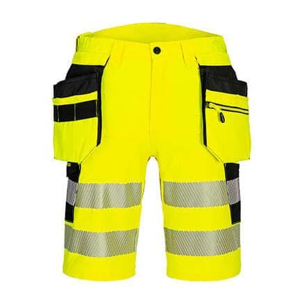 PORTWEST DX446YBR34 - Short Holster Hi-Vis DX4 jaune/noir